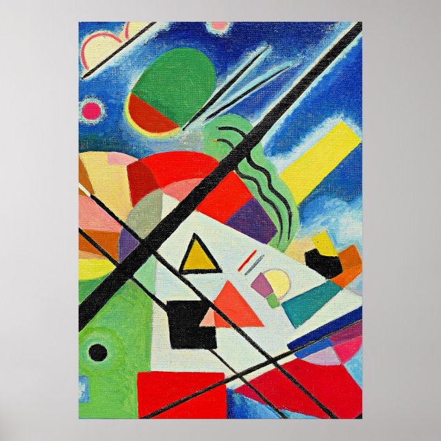 Kandinsky - Blue Painting, Poster (Front)