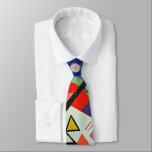 Kandinsky - Blue Painting Tie<br><div class="desc">Blue Painting, famous abstract artwork by Wassily Kandinsky.</div>