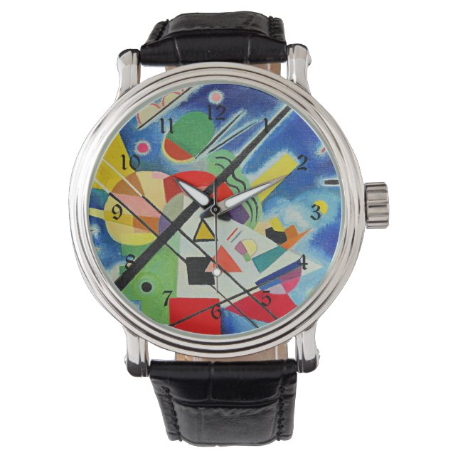 Kandinsky - Blue Painting Watch (Front)