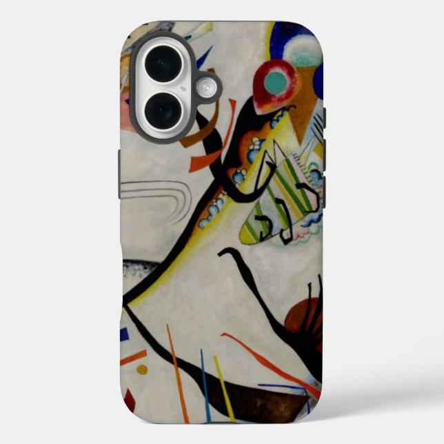 Kandinsky Blue Segment Case-Mate iPhone Case (Back)