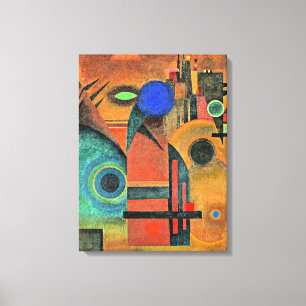 Kandinsky - Brown Silence Canvas Print