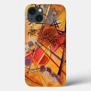 Kandinsky Brown Yellow Red Blue iPhone 13 Case