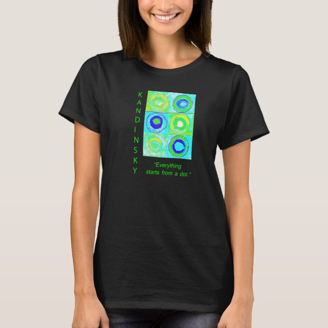 Kandinsky by Kadie and Samantha T-Shirt (Front)