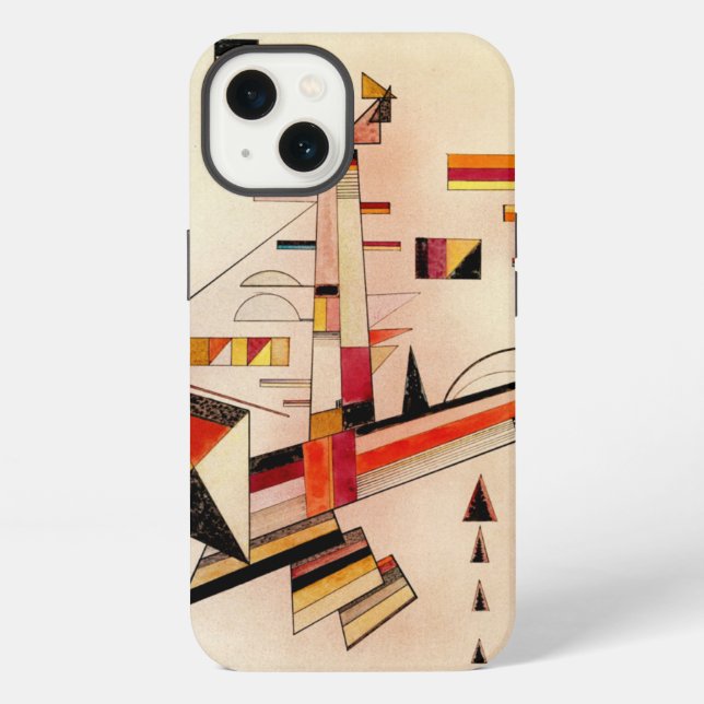 Kandinsky - Certainly, abstract art, iPhone Case (Back)