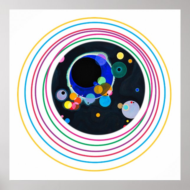 Kandinsky Circles Poster (Front)