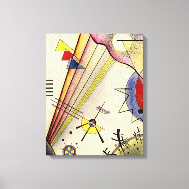 Kandinsky - Clear Connection Canvas Print (Front)