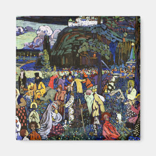 Kandinsky - Colourful Life, Magnet