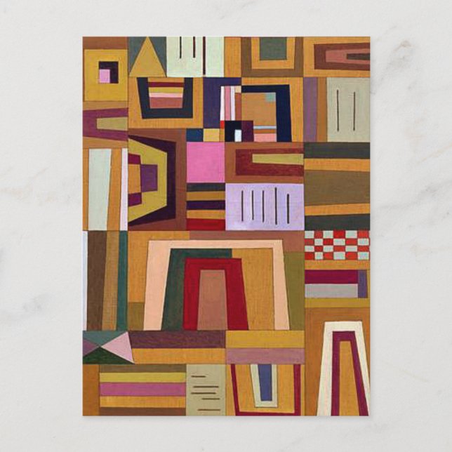 Kandinsky - Compensation Rose Postcard (Front)