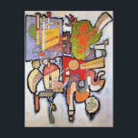 Kandinsky - Complex Simple, abstract artwork, Postcard<br><div class="desc">Complex Simple,  abstract artwork by Wassily Kandinsky,  1939.</div>