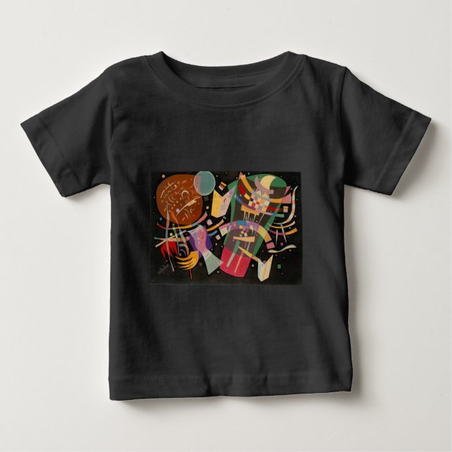 Kandinsky Composition 10 Abstract Painting Baby T-Shirt (Front)
