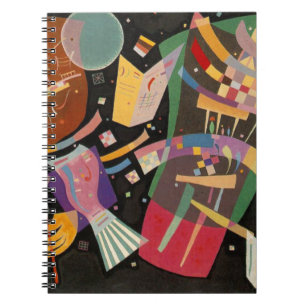 Kandinsky Composition 10 Abstract Painting Spiral Notebook