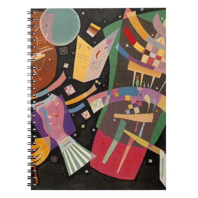 Kandinsky Composition 10 Abstract Painting Spiral Notebook (Front)