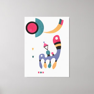  KANDINSKY - COMPOSITION - 1944 - Bauhaus - Canvas Print