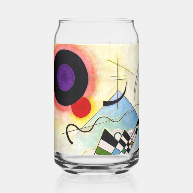 Kandinsky Composition 8 Can Glass (Front)