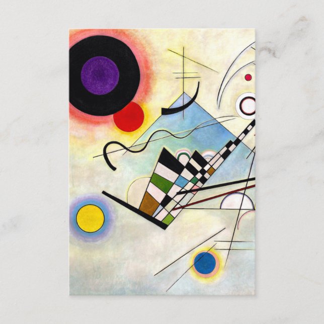 Kandinsky Composition 8 Enclosure Card (Front)