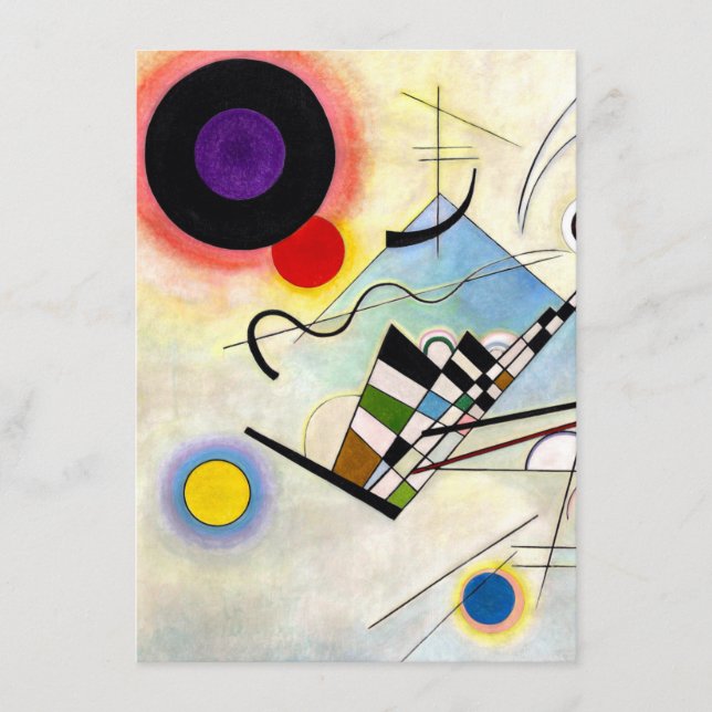 Kandinsky Composition 8 Enclosure Card (Front)