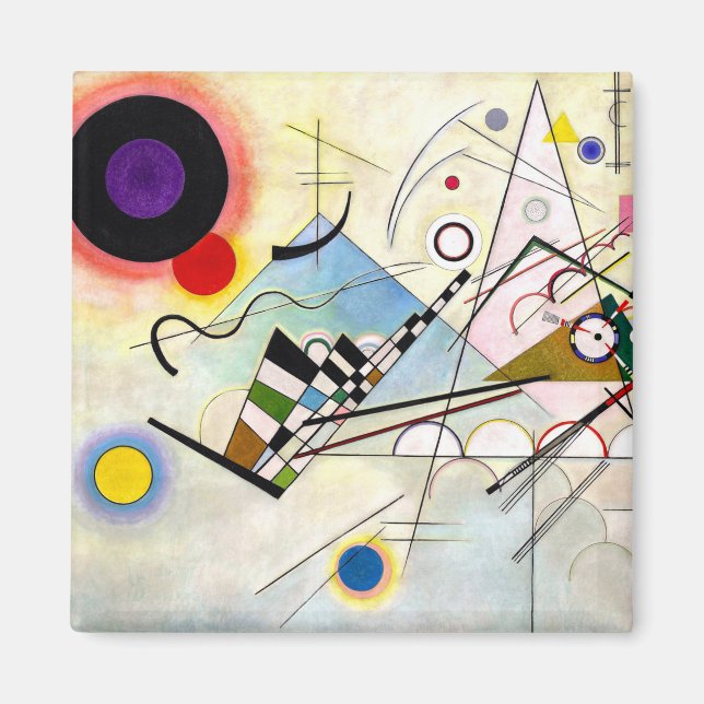 Kandinsky Composition 8 Magnet (Front)