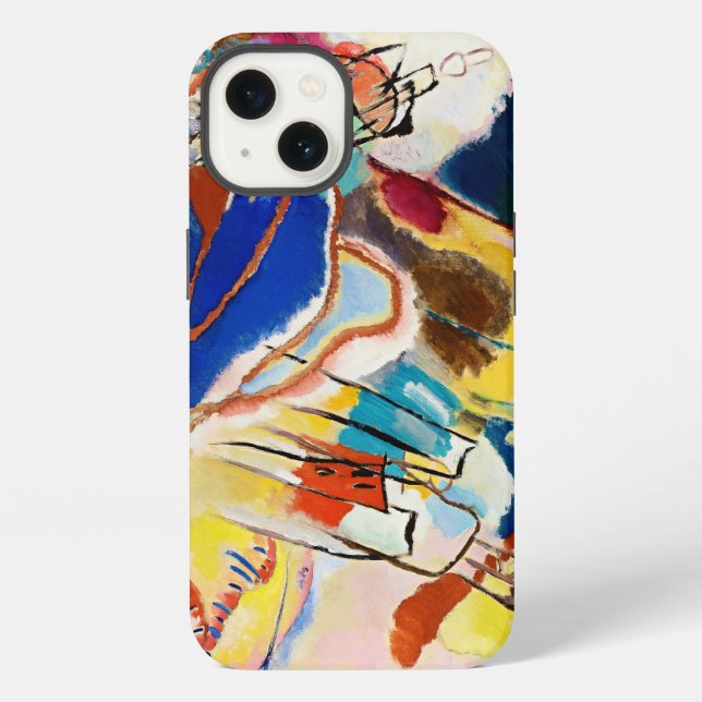 Kandinsky Composition Abstract Art iPhone Case (Back)