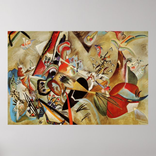 Kandinsky Composition Abstract Painting Poster (Front)