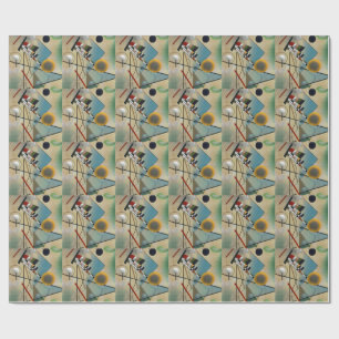 Kandinsky Composition Abstract Painting Wrapping Paper