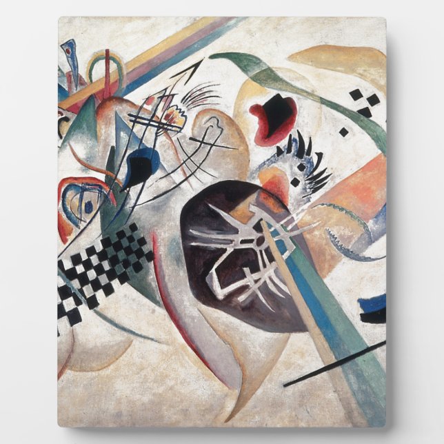 Kandinsky Composition Abstract Plaque (Front)