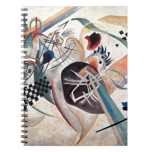 Kandinsky Composition Abstract Spiral Notebook (Front)