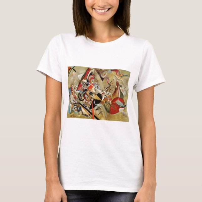 Kandinsky Composition Abstract T-Shirt (Front)