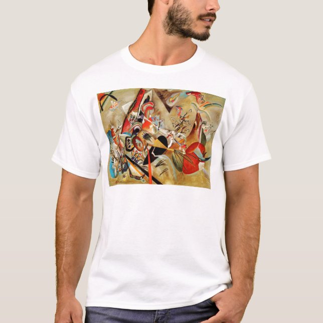 Kandinsky Composition Abstract T-Shirt (Front)