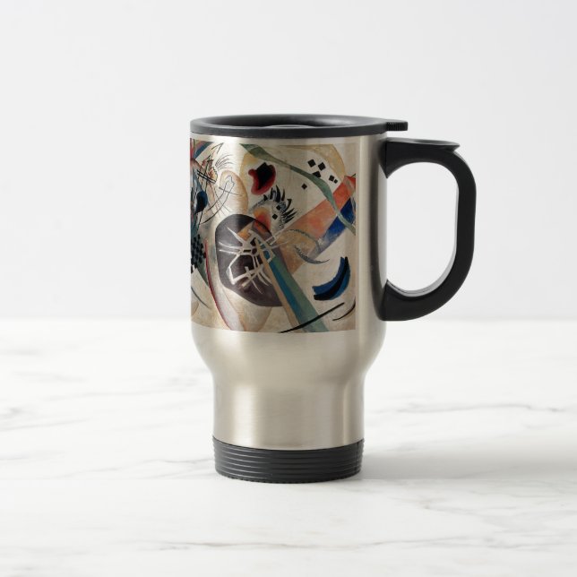 Kandinsky Composition Abstract Travel Mug (Right)