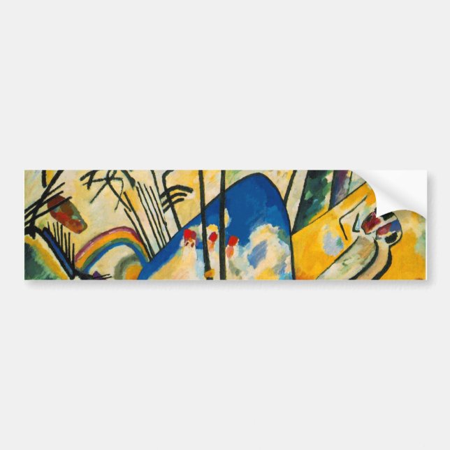 Kandinsky Composition IV Bumper Sticker (Front)