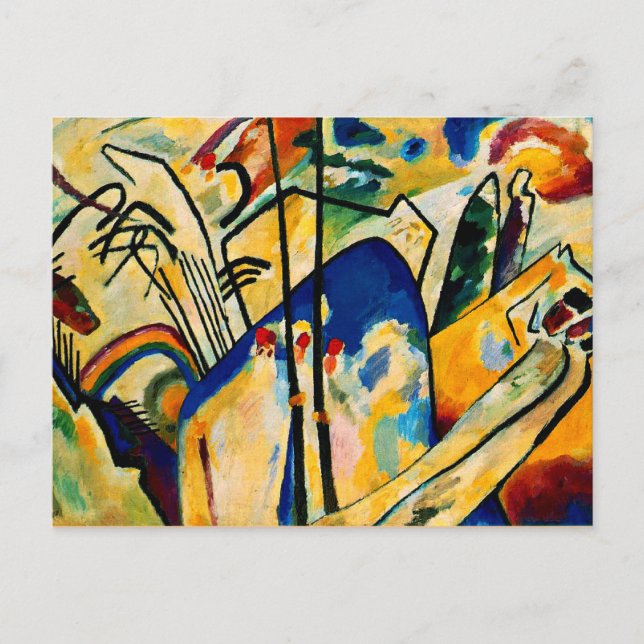 Kandinsky - Composition IV Postcard (Front)