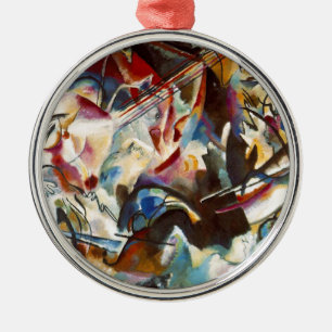 Kandinsky Composition VI Abstract Painting Metal Tree Decoration