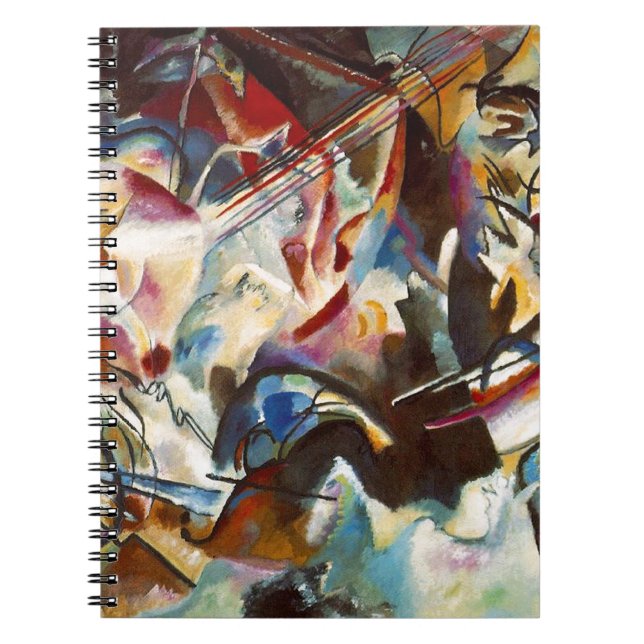 Kandinsky Composition VI Abstract Painting Spiral Notebook (Front)