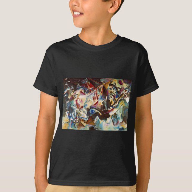 Kandinsky Composition VI Abstract Painting T-Shirt (Front)