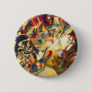 Kandinsky Composition VII Button