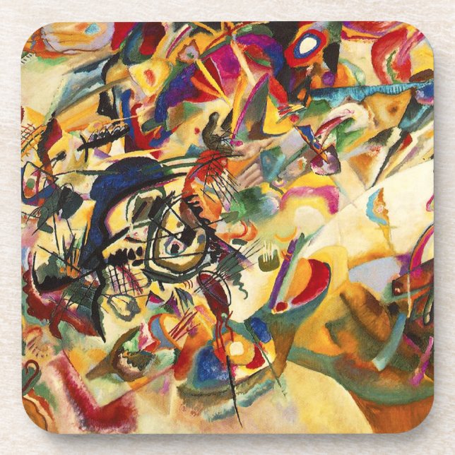 Kandinsky Composition VII Coasters (Front)