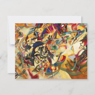 Kandinsky Composition VII Invitations