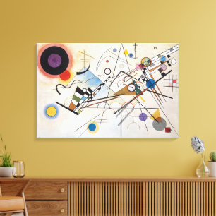 Kandinsky Composition VIII Abstract Art Canvas Print