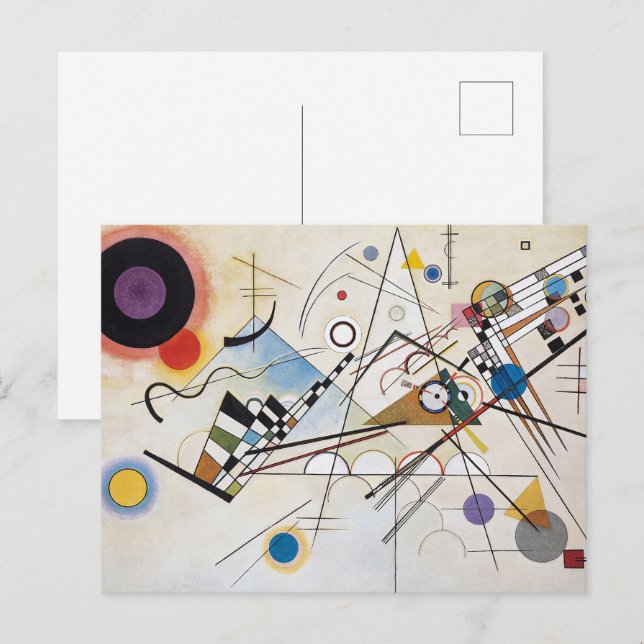 Kandinsky Composition VIII Abstract Art Postcard (Front/Back)