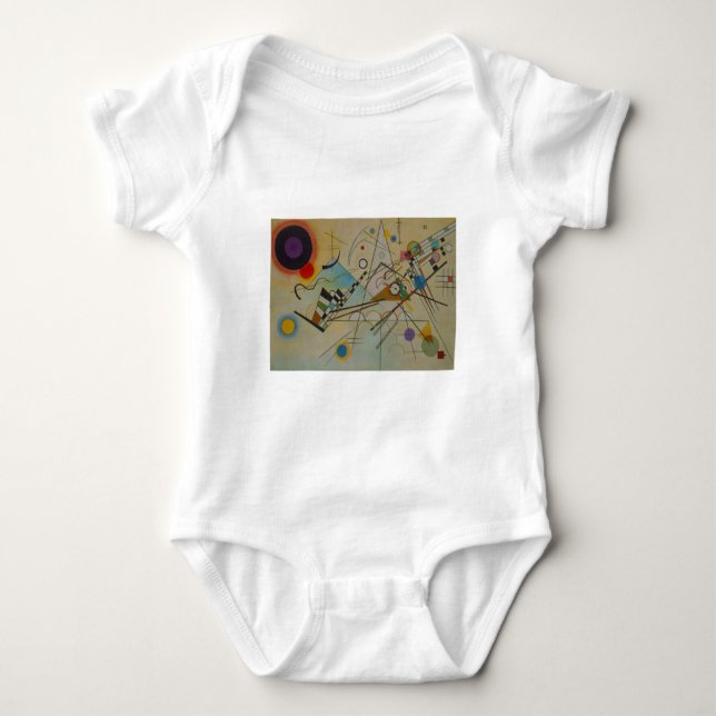 Kandinsky Composition VIII Baby Bodysuit (Front)