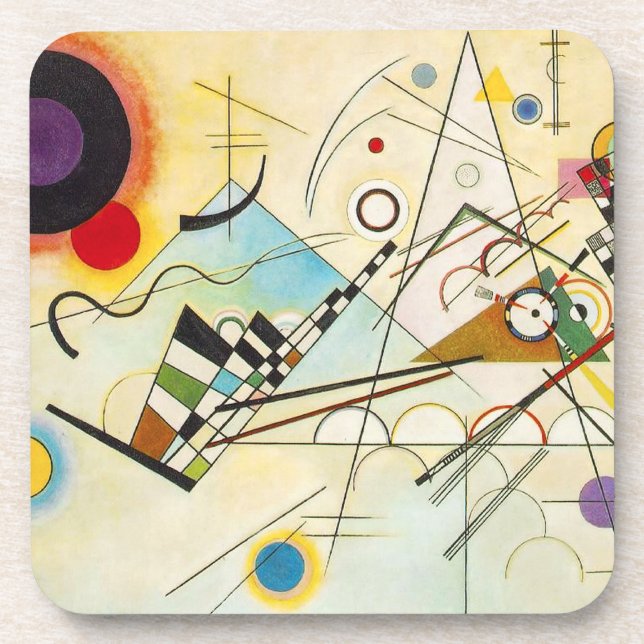 Kandinsky Composition VIII Coasters (Front)