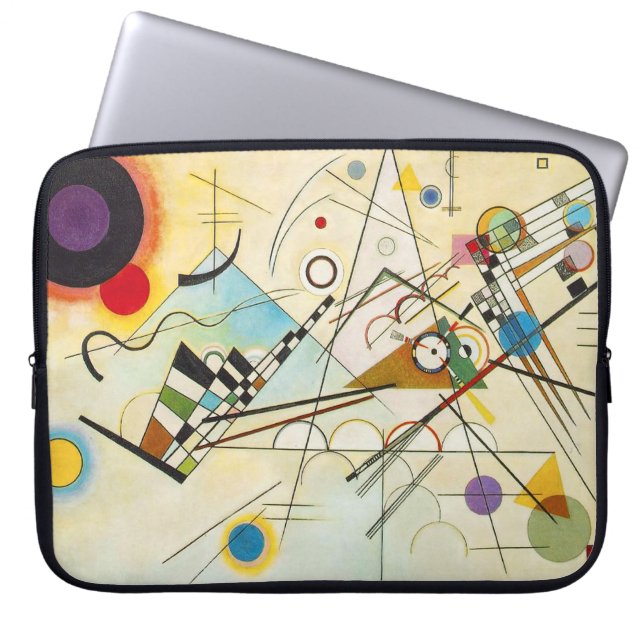 Kandinsky Composition VIII Laptop Sleeve (Front)