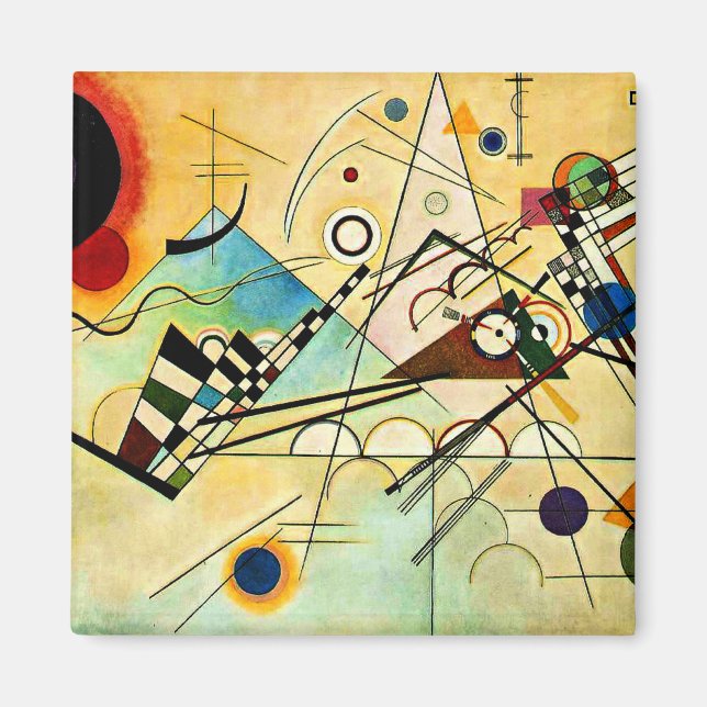 Kandinsky - Composition VIII Magnet (Front)