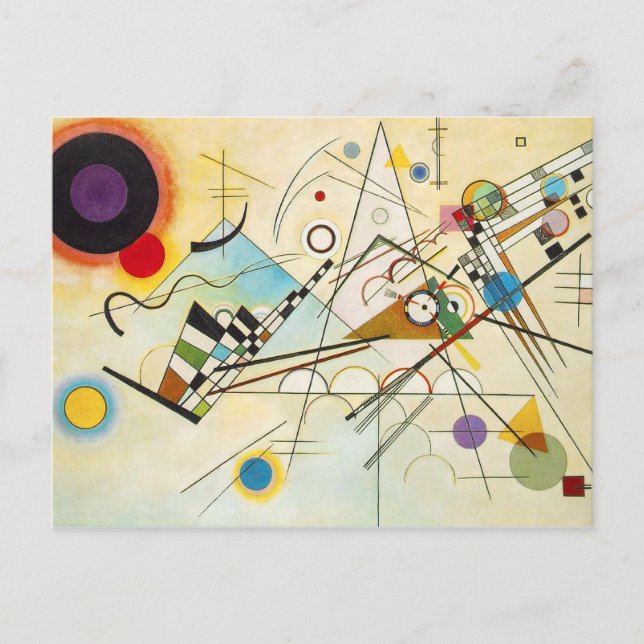 Kandinsky Composition VIII Postcard (Front)