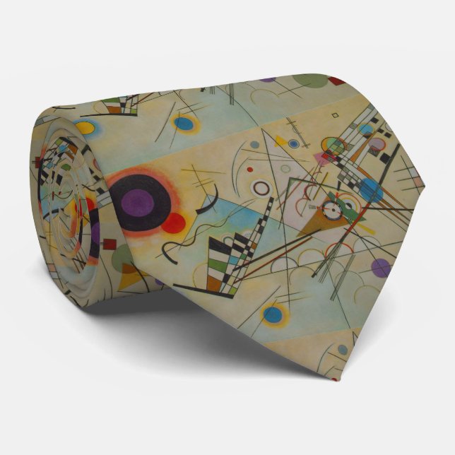 Kandinsky Composition VIII Tie (Rolled)