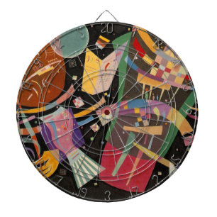 Kandinsky Composition X Abstract Artwork Dartboard