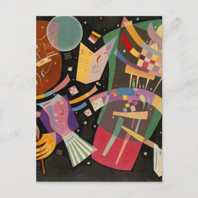 Kandinsky Composition X Abstract Artwork Postcard (Front)