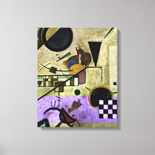 Kandinsky - Contrasting Sounds Canvas Print