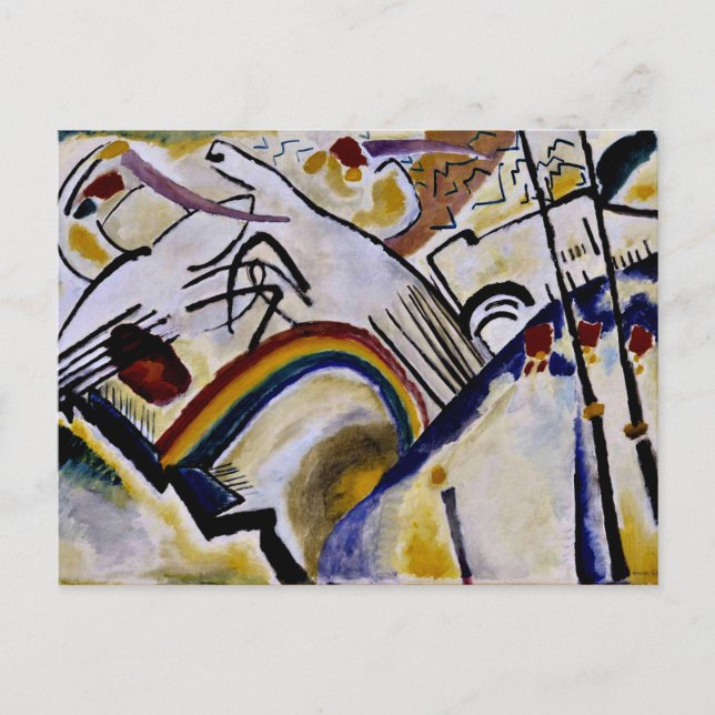 Kandinsky - Cossacks Postcard (Front)