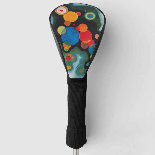 Kandinsky Deepened Impulse Abstract Art Golf Head Cover (Front)